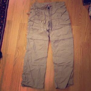 Hiking cargo pants